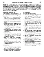 Preview for 2 page of Snapper R195517B Safety Instructions & Operator'S Manual