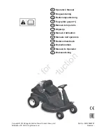 Snapper Rider REX-300 Operator'S Manual preview