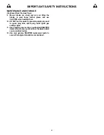 Preview for 4 page of Snapper RP216019KWV (7800199)  operat Safety Instructions & Operator'S Manual