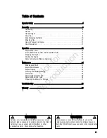 Preview for 3 page of Snapper S22675 Operator'S Manual