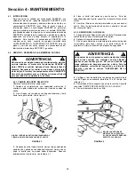 Preview for 15 page of Snapper SERIE 1 CZT19481KWV (Spanish) Manual Del Operador E Instrucciones De Seguridad