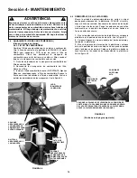 Preview for 18 page of Snapper SERIE 1 CZT19481KWV (Spanish) Manual Del Operador E Instrucciones De Seguridad