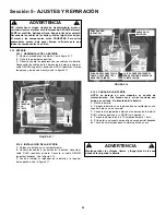 Preview for 26 page of Snapper SERIE 1 CZT19481KWV (Spanish) Manual Del Operador E Instrucciones De Seguridad