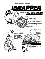 Preview for 33 page of Snapper SERIE 1 CZT19481KWV (Spanish) Manual Del Operador E Instrucciones De Seguridad