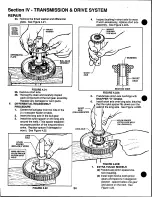 Предварительный просмотр 34 страницы Snapper SERIE 4 Service Manual