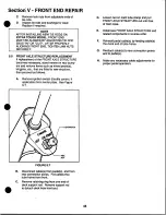 Предварительный просмотр 45 страницы Snapper SERIE 4 Service Manual