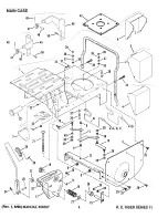 Предварительный просмотр 6 страницы Snapper Series 11 Parts Manual