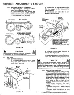 Предварительный просмотр 21 страницы Snapper SERIES 16 250816B Safety Instructions & Operator'S Manual