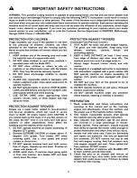 Preview for 2 page of Snapper SERIES 18 281318BE Safety Instructions & Operator'S Manual