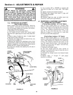 Preview for 18 page of Snapper SERIES 18 281318BE Safety Instructions & Operator'S Manual