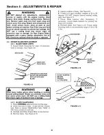 Preview for 21 page of Snapper SERIES 18 281318BE Safety Instructions & Operator'S Manual