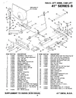 Предварительный просмотр 30 страницы Snapper Series 9 Parts Manual