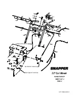 Предварительный просмотр 28 страницы Snapper SGV13320KW Operator'S Manual