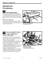 Предварительный просмотр 10 страницы Snapper Simplicity 5900660 Dealer Setup & Adjustment Instructions Manual