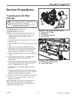 Предварительный просмотр 17 страницы Snapper Simplicity 5900660 Dealer Setup & Adjustment Instructions Manual