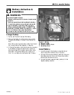 Preview for 7 page of Snapper Simplicity 7800071 Dealer Setup & Adjustment Instructions Manual