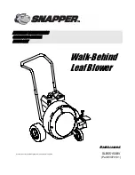 Preview for 1 page of Snapper SLB55150BV Operator'S Manual