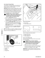 Предварительный просмотр 32 страницы Snapper SLT23460AWS Safety Instructions & Operator'S Manual