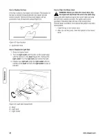 Предварительный просмотр 38 страницы Snapper SLT23460AWS Safety Instructions & Operator'S Manual