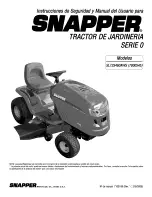 Предварительный просмотр 47 страницы Snapper SLT23460AWS Safety Instructions & Operator'S Manual