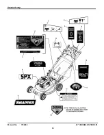 Предварительный просмотр 18 страницы Snapper SNAPPER 7800707 Parts Manual