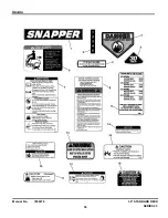 Preview for 36 page of Snapper SNAPPER 84873 301123BV Parts Manual