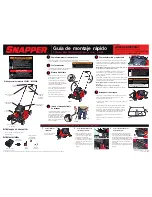 Preview for 2 page of Snapper SP2265 Quick Setup Manual