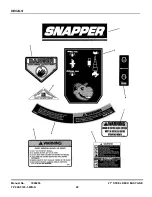 Предварительный просмотр 20 страницы Snapper SPV211S Parts Manual