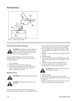 Предварительный просмотр 20 страницы Snapper SPV2270HW Operator'S Manual