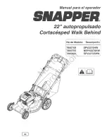 Предварительный просмотр 27 страницы Snapper SPV2270HW Operator'S Manual