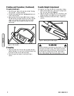 Предварительный просмотр 8 страницы Snapper SPVH21675 Safety Instructions & Operator'S Manual