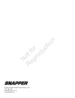 Предварительный просмотр 32 страницы Snapper SPX 150 Series Operator'S Manual