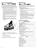 Preview for 14 page of Snapper SPX 23/42 Operator'S Manual