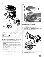 Preview for 17 page of Snapper SPX 23/42 Operator'S Manual