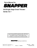 Preview for 20 page of Snapper SS5200E Parts Manual