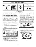 Предварительный просмотр 5 страницы Snapper ST1946 Operator'S Manual