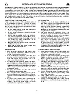 Preview for 2 page of Snapper SX5200E Safety Instructions & Operator'S Manual