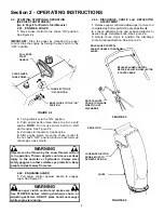 Preview for 7 page of Snapper SX5200E Safety Instructions & Operator'S Manual