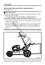 Preview for 12 page of Snapper SXD19SSWM82 Owner'S Manual