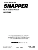 Preview for 82 page of Snapper W280923BV (84881) Parts Manual