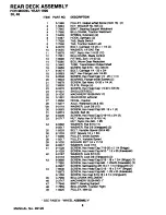 Preview for 10 page of Snapper W321252KW Parts List