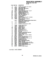 Preview for 11 page of Snapper W321252KW Parts List