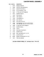 Preview for 19 page of Snapper W321252KW Parts List