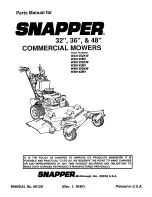 Preview for 34 page of Snapper W321252KW Parts List