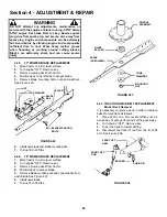 Preview for 26 page of Snapper WLT145H38GBV Safety Instructions & Operator'S Manual