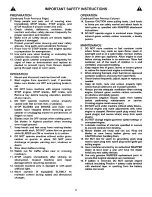 Preview for 3 page of Snapper WLT160H42HBV Safety Instructions & Operator'S Manual