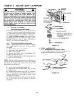 Preview for 21 page of Snapper WLT160H42HBV Safety Instructions & Operator'S Manual