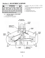 Preview for 29 page of Snapper WLT160H42HBV Safety Instructions & Operator'S Manual