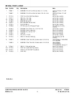 Preview for 5 page of Snapper WLT160H42HBV2 Parts Manual