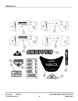 Preview for 78 page of Snapper WLT160H42HBV2 Parts Manual